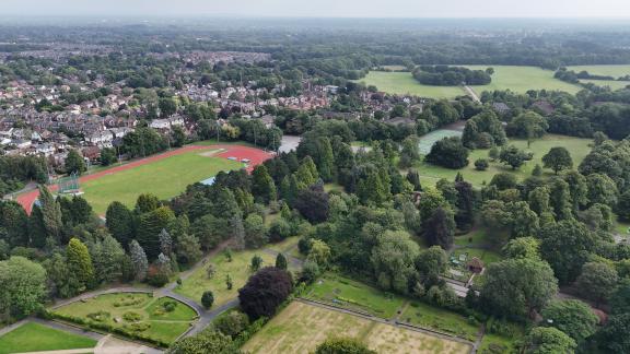 Longford Park aerial