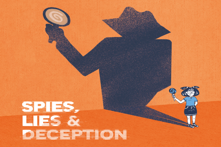 Spies, Lies and Deception Press Illustration