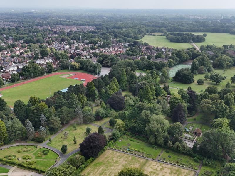 Longford Park aerial