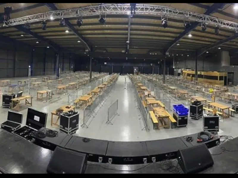 Large exhibition space located two minutes from junction 9 on the M60. They host a range of events including live music, conferences and festivals.