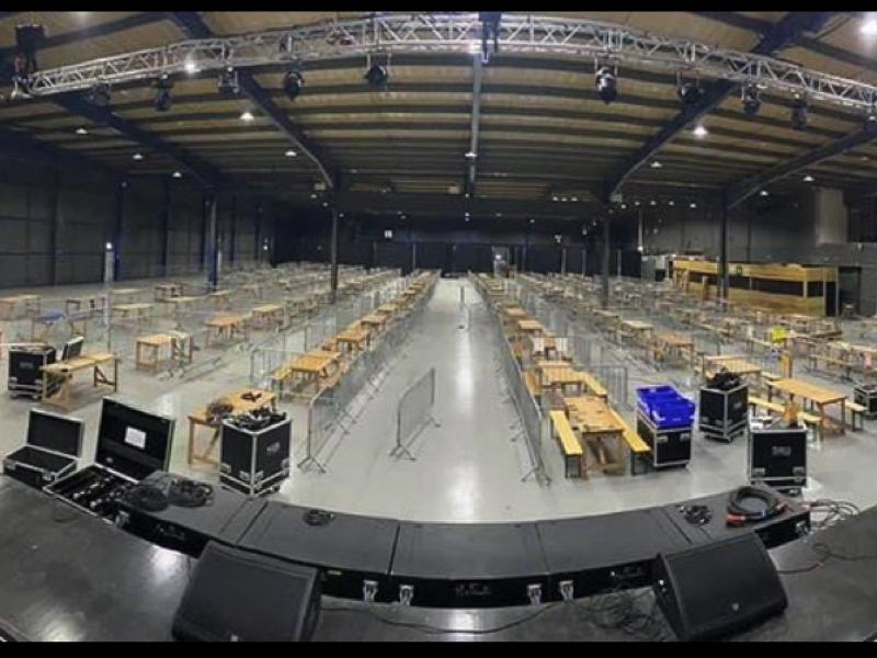 Large exhibition space located two minutes from junction 9 on the M60. They host a range of events including live music, conferences and festivals.