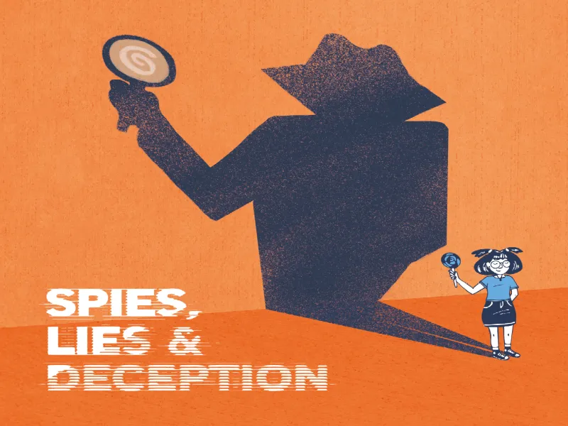 Spies, Lies and Deception Press Illustration