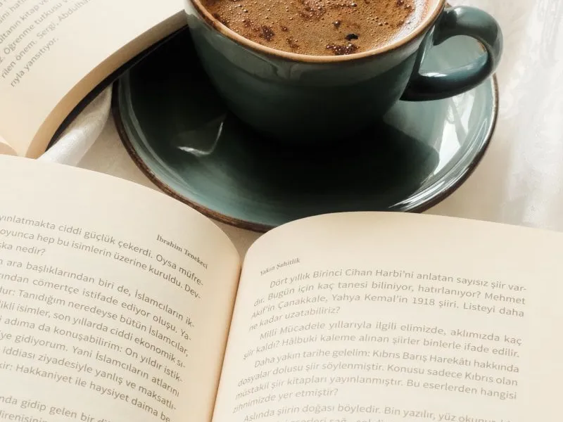 Coffee and books.