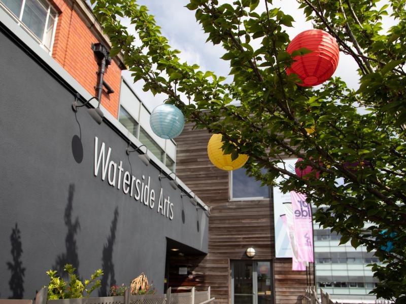 Waterside Arts with paper lanterns