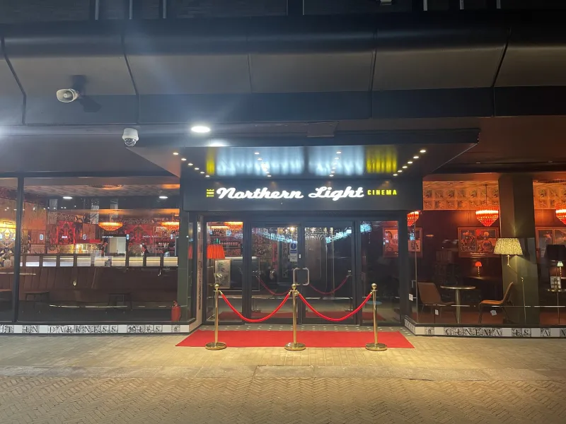 The entrance to the Northern Light Cinema Sale