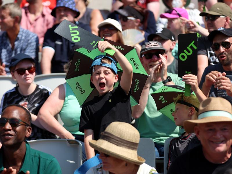 Fans at The Hundred